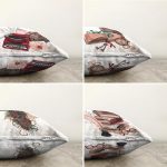 - Sonil-K4luset733-Gorsel2 - Realhomes 4'lü Beyaz Zemin Özel Tasarımlı Dijital Baskılı Modern Şönil Kırlent Kılıfı Seti Realhomes