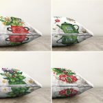 - Sonil-K4luset763-Gorsel2 - Realhomes  4'lü Rengarenk Sevimli Saksılar İçinde Çiçek Tasarımlı Dijital Baskılı Modern Şönil Kırlent Kılıfı Seti Realhomes