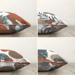 - Sonil-K4luset770-Gorsel2 - Realhomes  4'lü Tropik Yaprak Özel Tasarımlı Dijital Baskılı Modern Şönil Kırlent Kılıfı Seti Realhomes