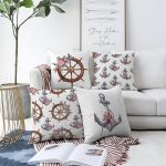 - Sonil-K4luset783-Gorsel1 - Realhomes  4'lü Çapa & Dümen Özel Tasarımlı Dijital Baskılı Modern Şönil Kırlent Kılıfı Seti Realhomes