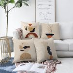 - Sonil-K4luset785-Gorsel1 - Realhomes 4'lü Krem Zeminli Etnik Tasarımlı Dijital Baskılı Modern Şönil Kırlent Kılıfı Seti Realhomes