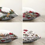 - Sonil-K4luset798-Gorsel2 - Realhomes  4'lü Yılbaşı Özel Tasarımlı Dijital Baskılı Modern Şönil Kırlent Kılıfı Seti Realhomes