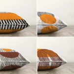 - Sonil-K4luset809-Gorsel2 - Realhomes 4'lü Etnik Çizimli Özel Tasarım Dijital Baskılı Modern Şönil Kırlent Kılıfı Seti Realhomes