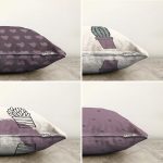 - Sonil-K4luset813-Gorsel2 - Realhomes 4'lü Kalp & Kaktüs Özel Tasarım Dijital Baskılı Modern Şönil Kırlent Kılıfı Seti Realhomes