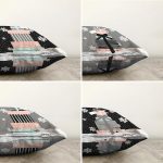 - Sonil-K4luset814-Gorsel2 - Realhomes 4'lü Siyah & Gri Hediye Paketleri Yılbaşı Temalı Dijital Baskılı Modern Şönil Kırlent Kılıfı Seti Realhomes