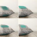 - Sonil-K4luset829-Gorsel2 - Realhomes  4'lü Koyu Fildişi Renkli Onedraw Tasarımlı Dijital Baskılı Modern Şönil Kırlent Kılıfı Seti Realhomes