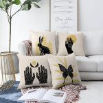 - Sonil-K4luset831-Gorsel1 - Realhomes 4'lü Kelebek & Mehndi Özel Tasarımlı Dijital Baskılı Modern Şönil Kırlent Kılıfı Seti Realhomes