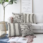 - Sonil-K4luset841-Gorsel1 - Realhomes  4'lü Özel Tasarım İskandinav Çizimli Dijital Baskılı Modern Şönil Kırlent Kılıfı Seti Realhomes