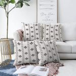 4'lü Özel Tasarım İskandinav Motifli Dijital Baskılı Modern Şönil Kırlent Kılıfı Seti Realhomes