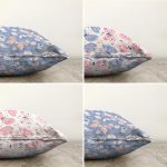 - Sonil-K4luset854-Gorsel2 - Realhomes 4'lü Renkli Zemin Kelebek Desenli Dijital Baskılı Modern Şönil Kırlent Kılıfı Seti Realhomes