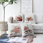 - Sonil-K4luset858-Gorsel1 - Realhomes  4'lü Kış Temalı Özel Tasarım Dijital Baskılı Modern Şönil Kırlent Kılıfı Seti Realhomes