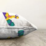 - Sonil-K9502-Gorsel3 - Realhomes Beyaz Zemin Renkli F Harfli Özel Tasarım Dijital Baskılı Raşel Kadife Yastık Kırlent Kılıfı Realhomes