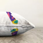 - Sonil-K9506-Gorsel3 - Realhomes Beyaz Zemin Renkli I Harfli Özel Tasarım Dijital Baskılı Raşel Kadife Yastık Kırlent Kılıfı Realhomes