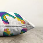 - Sonil-K9511-Gorsel3 - Realhomes  Beyaz Zemin Renkli N Harfli Özel Tasarım Dijital Baskılı Raşel Kadife Yastık Kırlent Kılıfı Realhomes