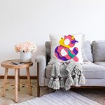 - Sonil-K9527-Gorsel2 - Realhomes Beyaz Zemin Renkli & Harfli Özel Tasarım Dijital Baskılı Raşel Kadife Yastık Kırlent Kılıfı Realhomes