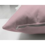 Pembe Zemin Tropik Yapraklı I Harfi Özel Tasarım Modern Suet Yastık Kırlent Kılıfı Realhomes