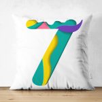 - Suet-K9493-Gorsel1 - Realhomes Beyaz Zemin Renkli 7 Rakamlı Özel Tasarım Modern Suet Yastık Kırlent Kılıfı Realhomes