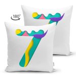 - Suet-K9493-Gorsel2 - Realhomes Beyaz Zemin Renkli 7 Rakamlı Özel Tasarım Modern Suet Yastık Kırlent Kılıfı Realhomes