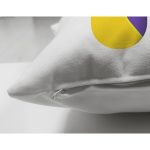 - Suet-K9508-Gorsel3 - Realhomes Beyaz Zemin Renkli K Harfli Özel Tasarım Modern Suet Yastık Kırlent Kılıfı Realhomes