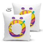 - Suet-K9513-Gorsel2 - Realhomes Beyaz Zemin Renkli Ö Harfli Özel Tasarım Modern Suet Yastık Kırlent Kılıfı Realhomes