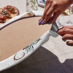 4'lü Beyaz Zemin Özel Tasarımlı Servis Altlığı & Supla Realhomes