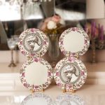 4'lü Krem Zemin Etnik Çizimli Servis Altlığı & Supla Realhomes