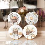 - Supla4lu-Set275-Gorsel1 - Realhomes 4'lü Kabak Çizimli Özel Tasarım Servis Altlığı & Supla Realhomes