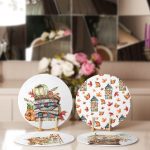 4'lü Kabak & Meyveler Özel Tasarım Servis Altlığı & Supla Realhomes