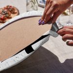 4'lü Siyah Beyaz Gold Detaylı Mery Christmas Temalı Servis Altlığı & Supla Realhomes