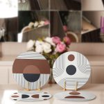 - Supla4lu-Set287-Gorsel2 - Realhomes  4'lü Özel Tasarım İskandinav Motifli Servis Altlığı & Supla Realhomes