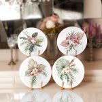 - Supla4lu-Set303-Gorsel1 - Realhomes 4'lü Egzotik Yaprak Tasarımlı Servis Altlığı & Supla Realhomes