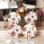 - Supla4lu-Set319-Gorsel1 - Realhomes 4'lü Gül & Kozalak Özel Tasarımlı Servis Altlığı & Supla Realhomes