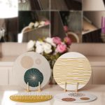 - Supla4lu-Set337-Gorsel2 - Realhomes 4'lü Pastel Renkli Çizgili Servis Altlığı & Supla Realhomes