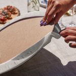 4'lü Soyut Çizimli Pastel Renkli Özel Tasarım Servis Altlığı & Supla Realhomes