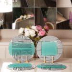 4'lü Koyu Fildişi Renkli Onedraw Tasarımlı Servis Altlığı & Supla Realhomes