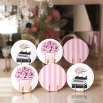 - Supla6li-Set119-Gorsel1 - Realhomes 6'lı Özel Tasarım Pembe Renk Detaylı Servis Altlığı & Supla Realhomes