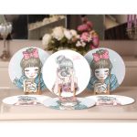 - Supla6li-Set120-Gorsel2 - Realhomes 6'lı Kahve İçen & Fotoğraf Çeken Kız Tasarımlı Servis Altlığı & Supla Realhomes