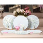 - Supla6li-Set138-Gorsel2 - Realhomes 6'lı Mavi Zemin Ortanca Çiçeği Tasarımlı Servis Altlığı & Supla Realhomes