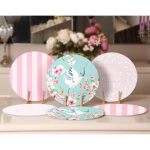 - Supla6li-Set152-Gorsel2 - Realhomes 6'lı Pembe & Mint Yeşili Home Sweet Home Temalı Servis Altlığı & Supla Realhomes