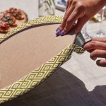 - Supla6li-Set153-Gorsel3 - Realhomes 6'lı Altın Varaklı Geometrik Şekiller Özel Tasarım Servis Altlığı & Supla Realhomes