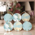 - Supla6li-Set166-Gorsel1 - Realhomes 6'lı Egzotik Yaprak Tasarımlı Servis Altlığı & Supla Realhomes