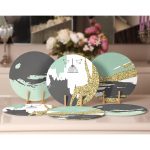 - Supla6li-Set168-Gorsel2 - Realhomes 6'lı Gold Detaylı Özel Tasarım Servis Altlığı & Supla Realhomes