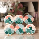 - Supla6li-Set179-Gorsel1 - Realhomes 6'lı Renkli Dağ & Yamaçlar Özel Tasarımlı Servis Altlığı & Supla Realhomes