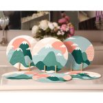 - Supla6li-Set179-Gorsel2 - Realhomes 6'lı Renkli Dağ & Yamaçlar Özel Tasarımlı Servis Altlığı & Supla Realhomes