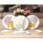 6'lı Onedraw Çizimli Özel Tasarımlı Servis Altlığı & Supla Realhomes