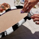 6'lı Siyah Beyaz Denizci Temalı Gold Detaylı Servis Altlığı & Supla Realhomes