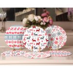 - Supla6li-Set21-Gorsel2 - Realhomes 6'lı Geyik & Kar Tanesi Özel Tasarım Temalı Servis Altlığı & Supla Realhomes