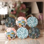 - Supla6li-Set227-Gorsel1 - Realhomes 6'lı Rengarenk Çiçekler Özel Tasarımlı Servis Altlığı & Supla Realhomes