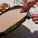 6'lı Gold Detaylı Özel Tasarım Servis Altlığı & Supla Realhomes