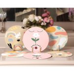 - Supla6li-Set256-Gorsel2 - Realhomes 6'lı Renkli Zemin Onedraw Çizimli Özel Tasarım Servis Altlığı & Supla Realhomes